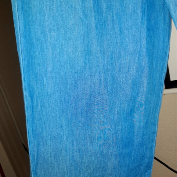 Light weight off shoulder denim jumper - Picture 4 of 4